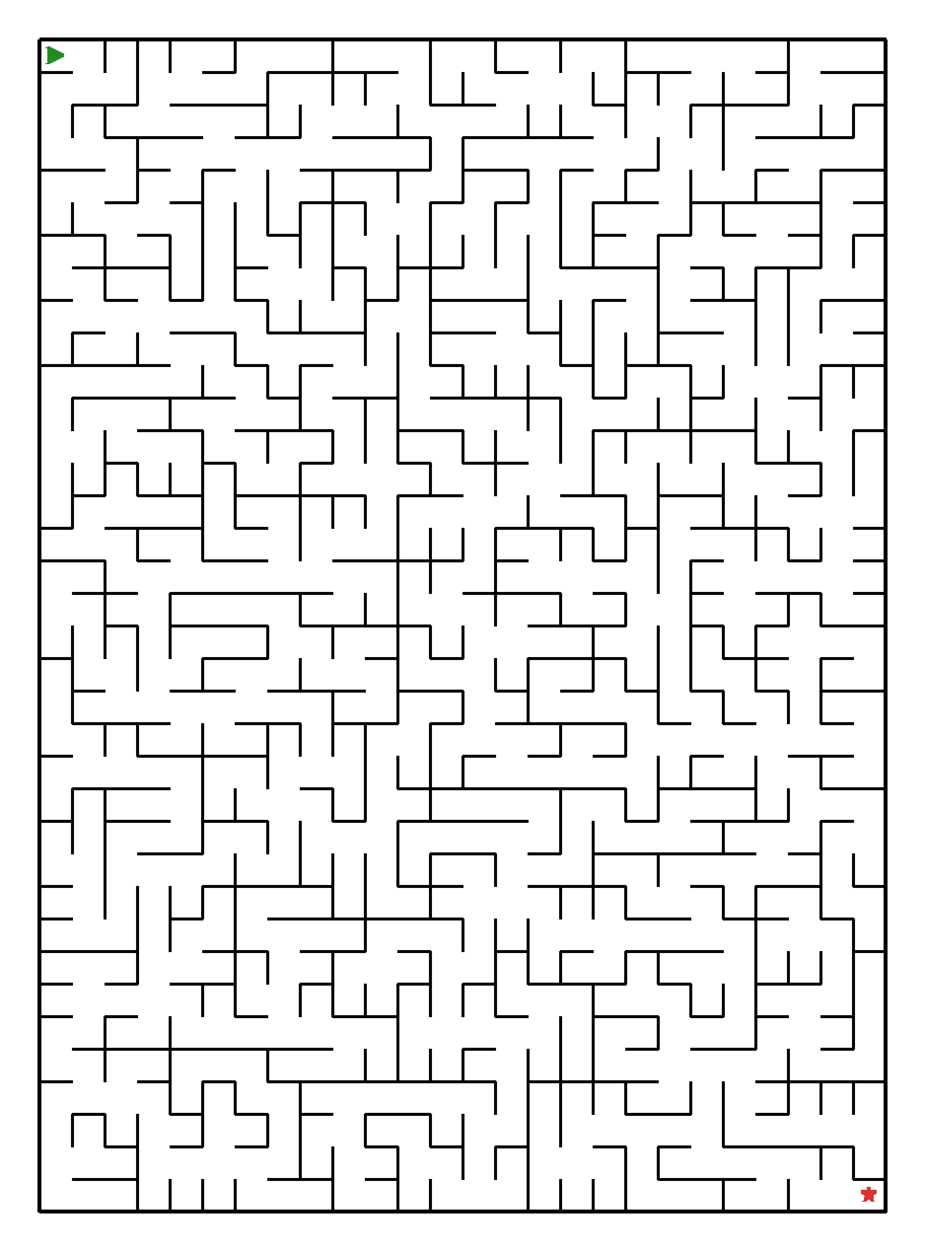 Labyrinth (mittel) für Teenager