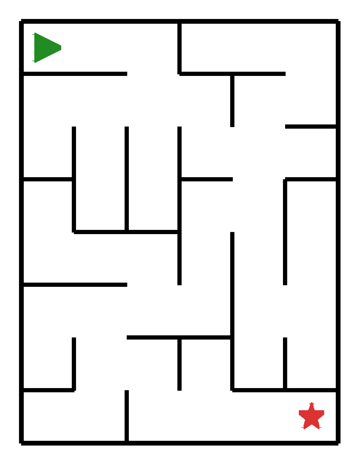 Labyrinth (mittel) für Kindergarten