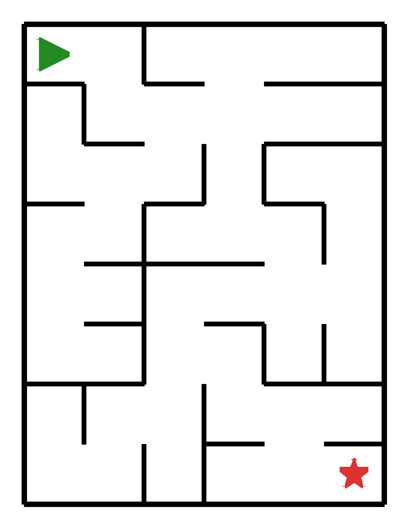 Labyrinth (mittel) für Kindergarten